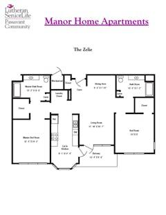 The Zelie floorplan image