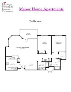The Harmony floorplan image
