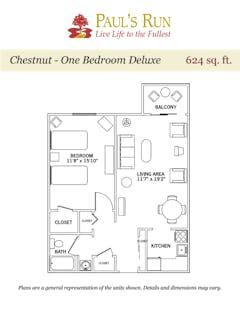 The Chestnut floorplan image
