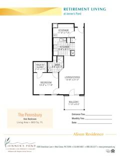 The Pennsbury  floorplan image
