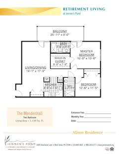The Mendenhall  floorplan image