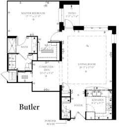  Butler floorplan image