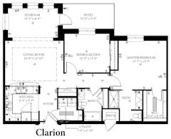 Clarion floorplan image