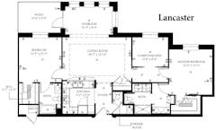 Lancaster floorplan image