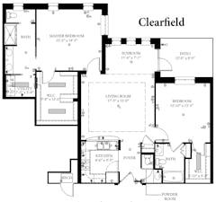 Clearfield floorplan image