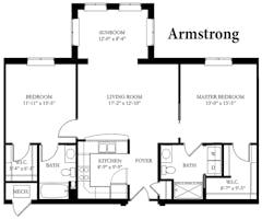  Armstrong  floorplan image