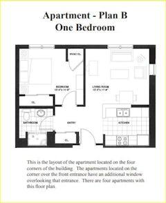 The Apartment Plan B floorplan image