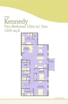 The Kennedy floorplan image