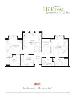 The Rose floorplan image