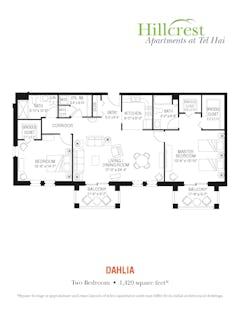 The Dahlia floorplan image