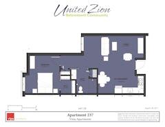 The  Apartment 237 floorplan image