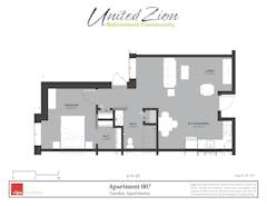 The Apartment 007 floorplan image