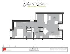 The Apartment 011 floorplan image
