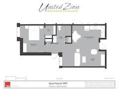The Apartment 009 floorplan image