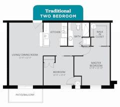 The Independence I Traditional floorplan image