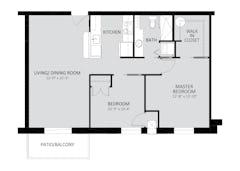 The Independence Traditional floorplan image