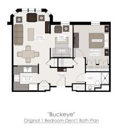 The Buckeye floorplan image