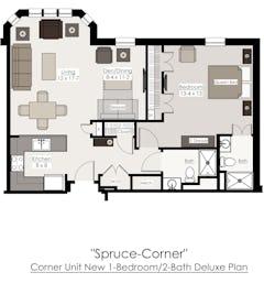 The Spruce Corner floorplan image