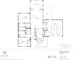 The Grand Cottage 1 with Sun Room floorplan image
