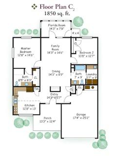 The Cottage Plan C2 floorplan image