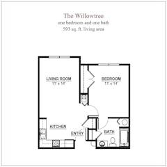 The Willowtree floorplan image