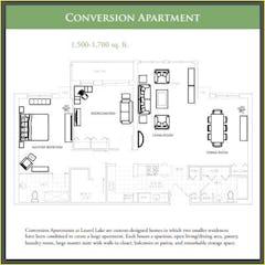 The Conversion Apartment floorplan image