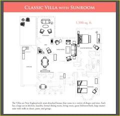 The Classic Villa with Sunroom floorplan image