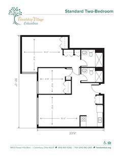 The Standard floorplan image