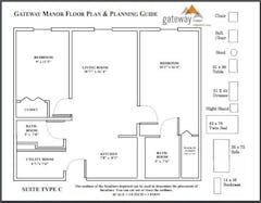 The Suite Type C floorplan image