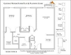 The Suite Type B floorplan image
