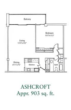 The Ashcroft floorplan image