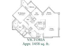 The Victoria floorplan image