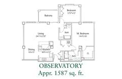The Observatory floorplan image