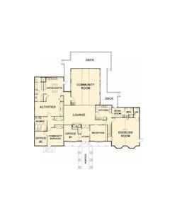 The Clubhouse floorplan image
