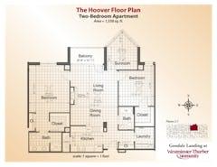 The Hoover  floorplan image