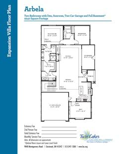 Arbela Floor Plan 2017 floorplan image