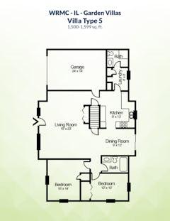The Villa Type 5 floorplan image