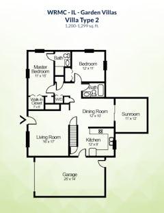 The Villa Type 2 floorplan image