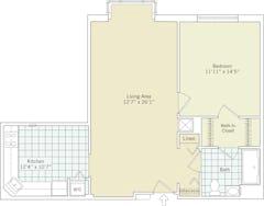 The Freemont floorplan image
