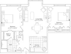 The Flagstaff floorplan image