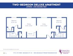 The Deluxe Apartment floorplan image