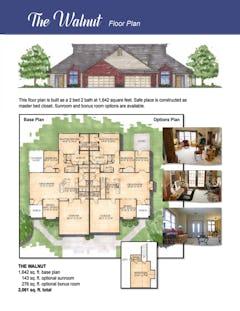 The Walnut - Base Plan floorplan image
