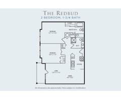 The Redbud floorplan image