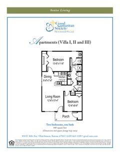 The Villa I, II and III floorplan image