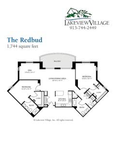 The Redbud floorplan image