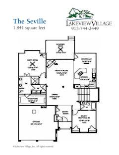 The Seville floorplan image