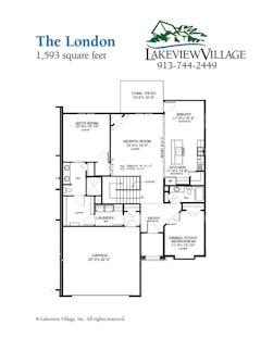 The London floorplan image