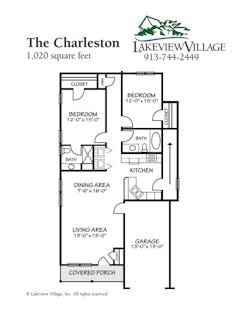 The Charleston floorplan image