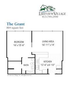 The Grant floorplan image