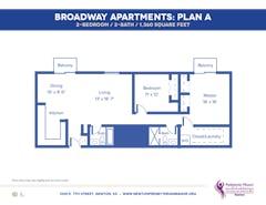 The Broadway - Plan A floorplan image